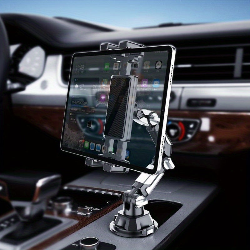 New Robotic Arm Tablet Stand, iPad Cup Holder Car Mount Heavy Duty 360° Rotation Adjustable Universal Tablet Stand Cradle Cup Phone Holder Car Compatible iPad Phone 4. 7 - 13 "equipment