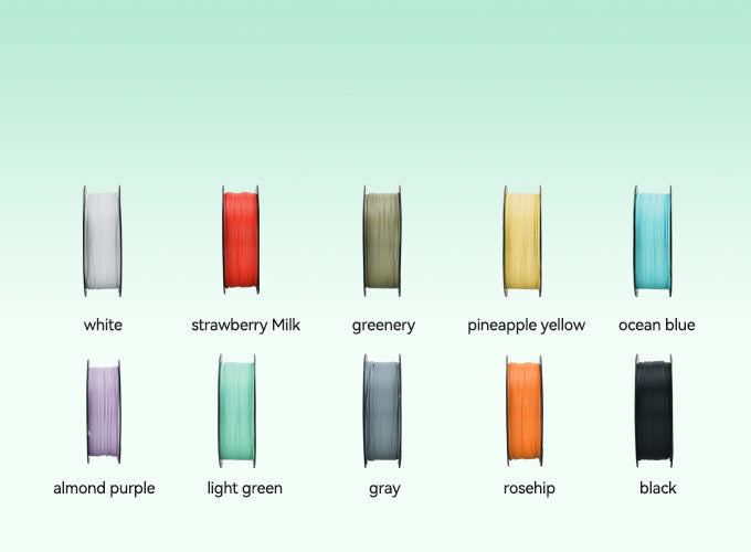 Creality SOLEYIN Ultra PLA Filament 1.75mm PLA 3D Printer Filament High Speed 30-600mm/s Dimensional Accuracy +/- 0.02mm, 1kg Spool (2.2lbs), Fit Most FDM 3D Printer