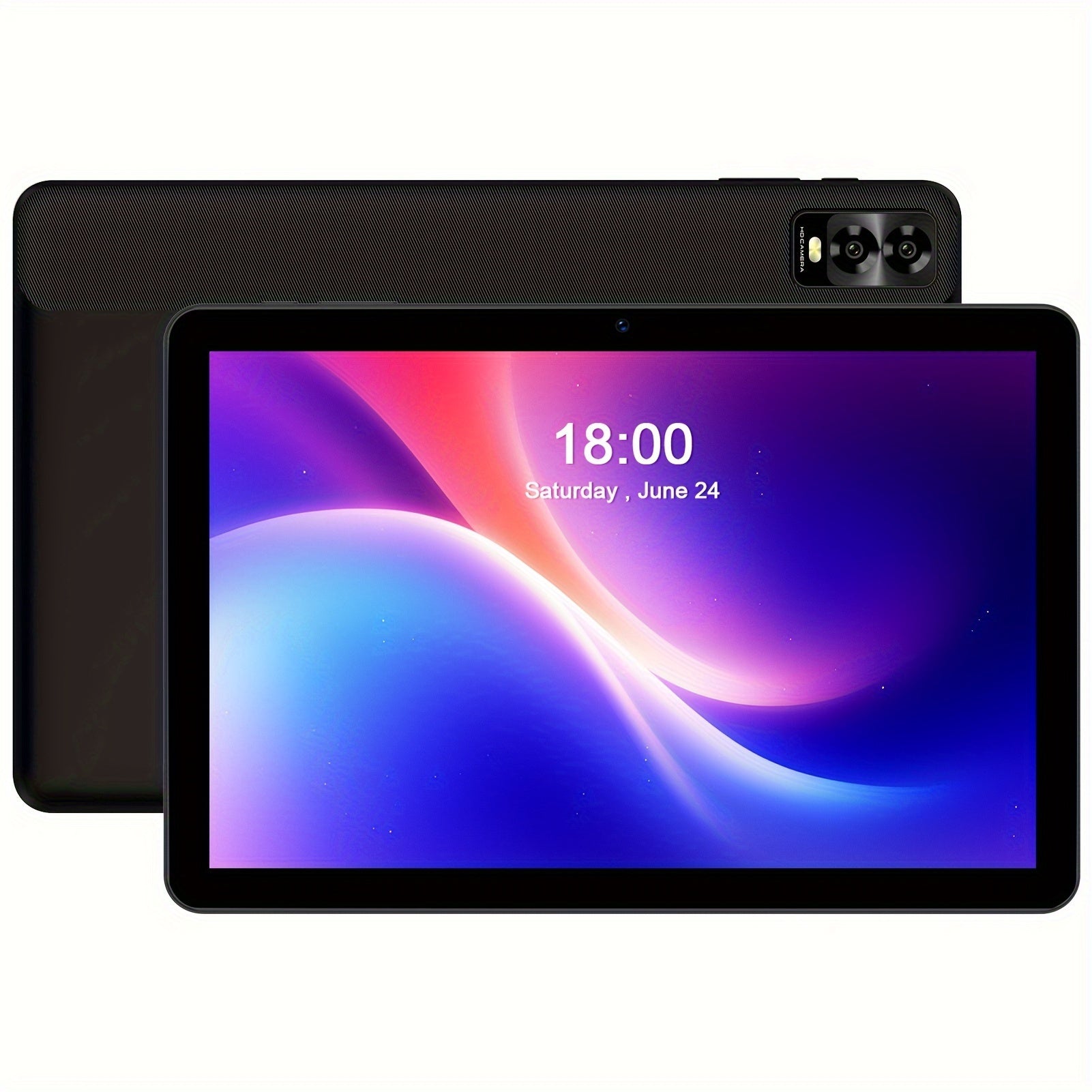 PRITOM Android 14 Tablet 10.1 Inches, 2-In-1 Tablet PC with Keyboard, Mouse, Protective Case, Stylus, 8GB (3GB + 5GB Expansion) RAM, 32GB ROM, Support 1TB Expansion, Dual Camera, Octa-Core Processor CPUA523, Without Wireless Function