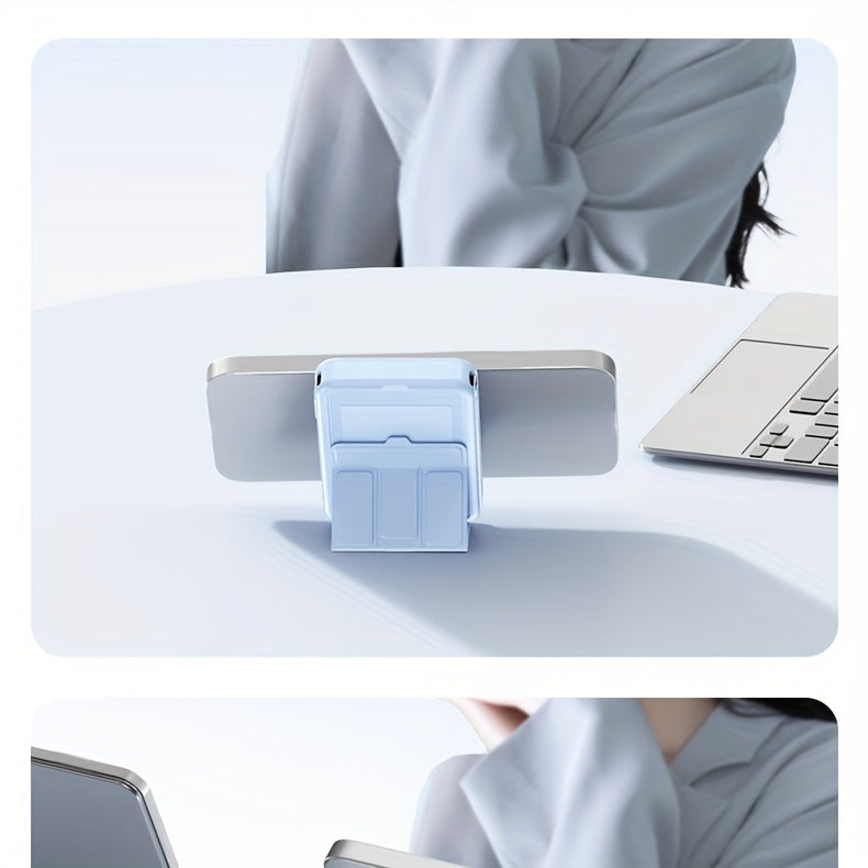 10000mAh Magnetic Power Bank, USB-C Fast Charging External Battery Pack, Built-in Data Cable, Can Charge 5 Devices And Laptops Simultaneously, with Stand - Suitable for Travel, Work, And Daily Use, Laptop, Tablet, Multi Device Charger, Travel, Hiking, Cam