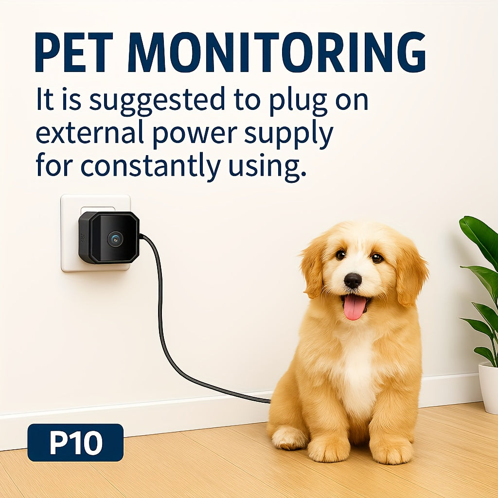 Halloween Special Offer!  Wireless Surveillance Camera - Full-Color Night Vision, Two-Way Voice Call, Motion Detection, Built-in AP Hotspot, Internet-Free Viewing, Real-Time Monitoring for Home, Family, And Pet Safety