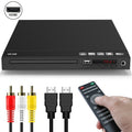 New HDTV DVD Player for Home TV, 1080P Region Free Mini Home DVD Player, Supports USB Media, CD & MP3 Playback, Easy to Operate, Comes with HDTV Cable, RCA Cable And Remote Control, Compatible with All Smart And Traditional Home TVs.