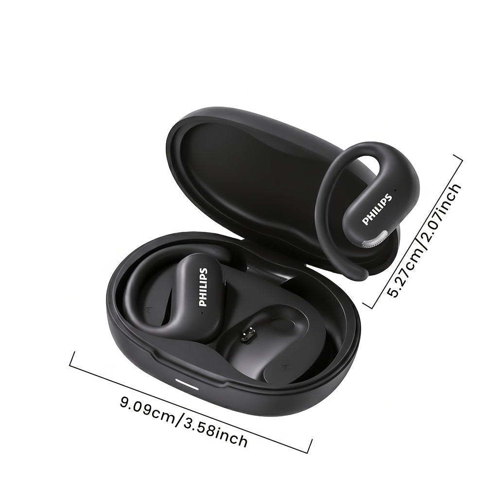 Philips Wireless 5.3 Headset Wireless Ear Hook Non In-Ear Headphones Open Air Earbuds 2024 New TAT2739, Ultimate Tech Gift for Birthday Christmas Halloween Easter New Year