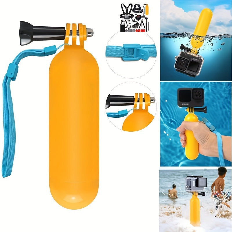 A Comprehensive 21-In-1 Accessory Set for Action Cameras, Suitable for Gopro Hero Models 12 Through 4, As Well As Session, Fusion, Insta360, DJI, SJCAM, APEMAN, AKASO, And Various Other Camera Brands
