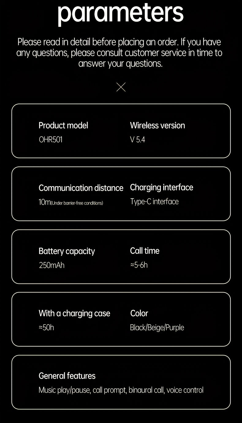 ACER TWS Wireless Earbuds with Deep Noise Reduction - 50H Long Standby, Low Latency, HIFI Stereo Sound, Touch Control, Rechargeable Lithium Battery, Ideal for Running & Sports, Sports Headphones|Ergonomic Design|Durable Plastic