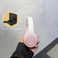 Wireless 5.3 ANC Noise Cancelling Headphones - Foldable Lightweight Over-Ear with Mic, Powerful Bass Stereo - Ideal for Home/ Office & Christmas/ Birthday Gifts