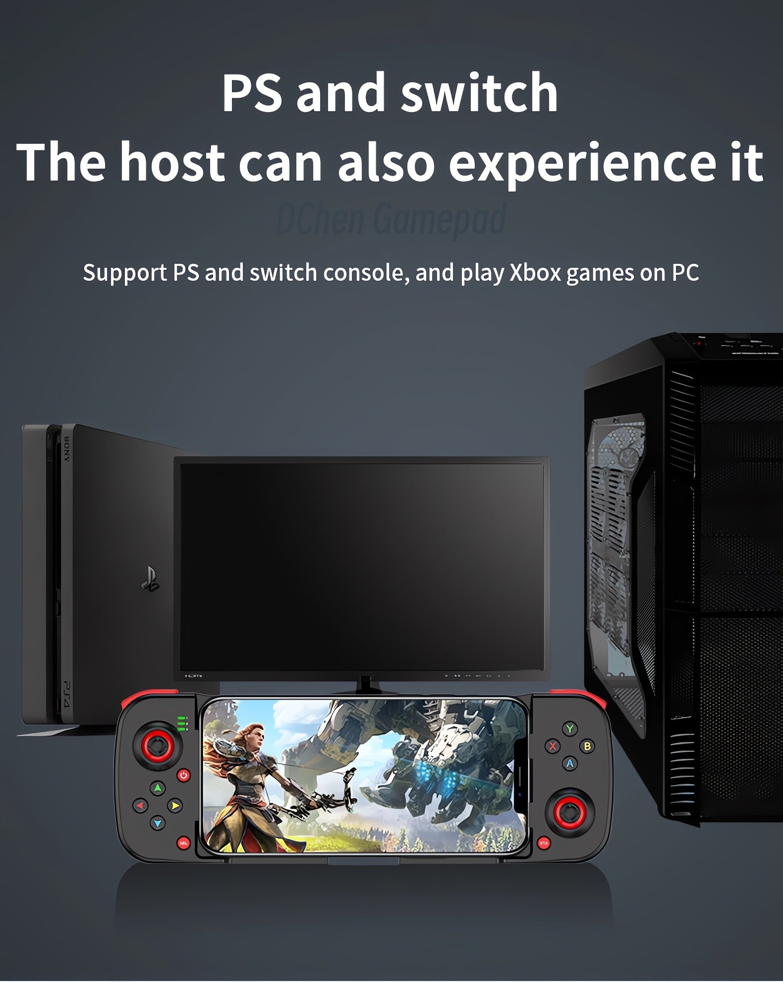 Wireless Gamepad for iPhone/ for Andriod/ for Steam Deck/ for PC Table Mobile Phone Controller Wired Game Controller Festival Gift