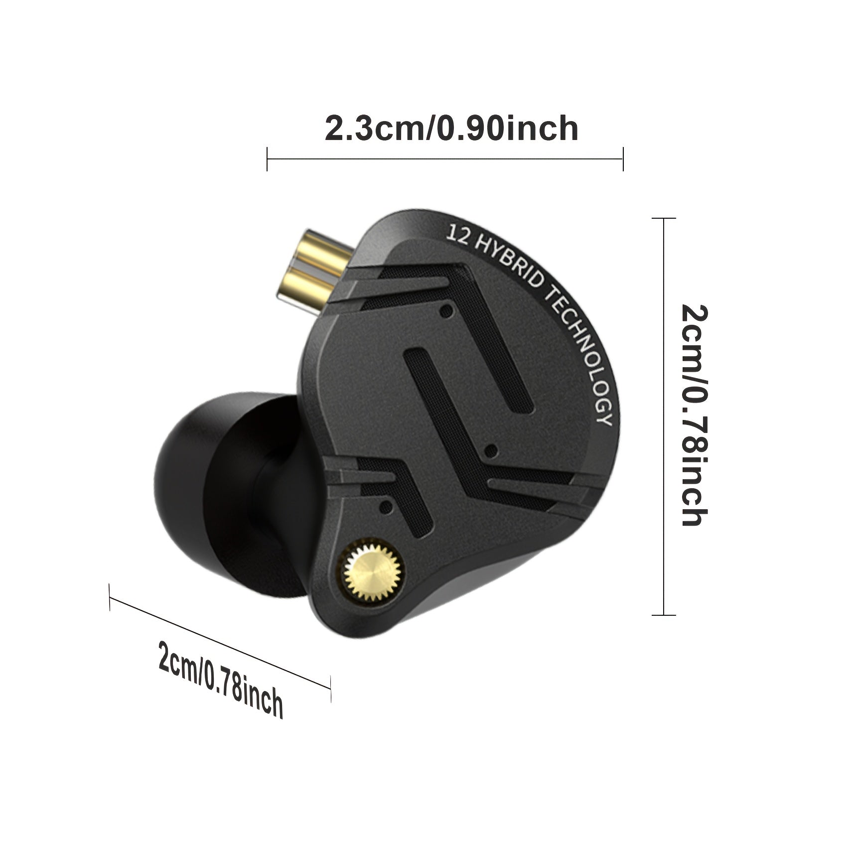 KZ ZS12 PRO X In Ear Monitor Headphones Music Sport Noise Cancelling New Arrive Hybrid Monitor Headphones With Detachable Cable