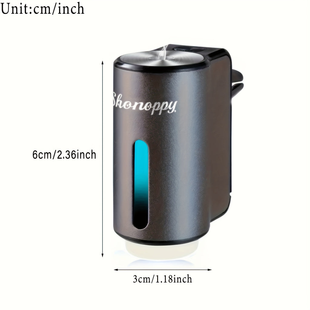 (Accessory 3/10 Bottles 10oz Essential Oils Sold Separately)Car Air Aromatherapy Diffuser Includes 3/6/10 Bottles Of Essential Oils-3 Adjustable, Humidifier with Long-Lasting Scent for Vehicle
