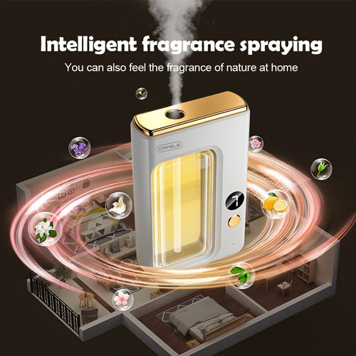 1 Aroma Diffuser + 1/3/5 Bottles Of Perfume Set Diffuser For Home, Large Capacity Diffuser, Bedroom Humidifier, Essential Oil Diffuser With 1/3 Bottles Of Essential Oils, 7-level Adjustment, Usb-Powered Device, Auto Shut-Off