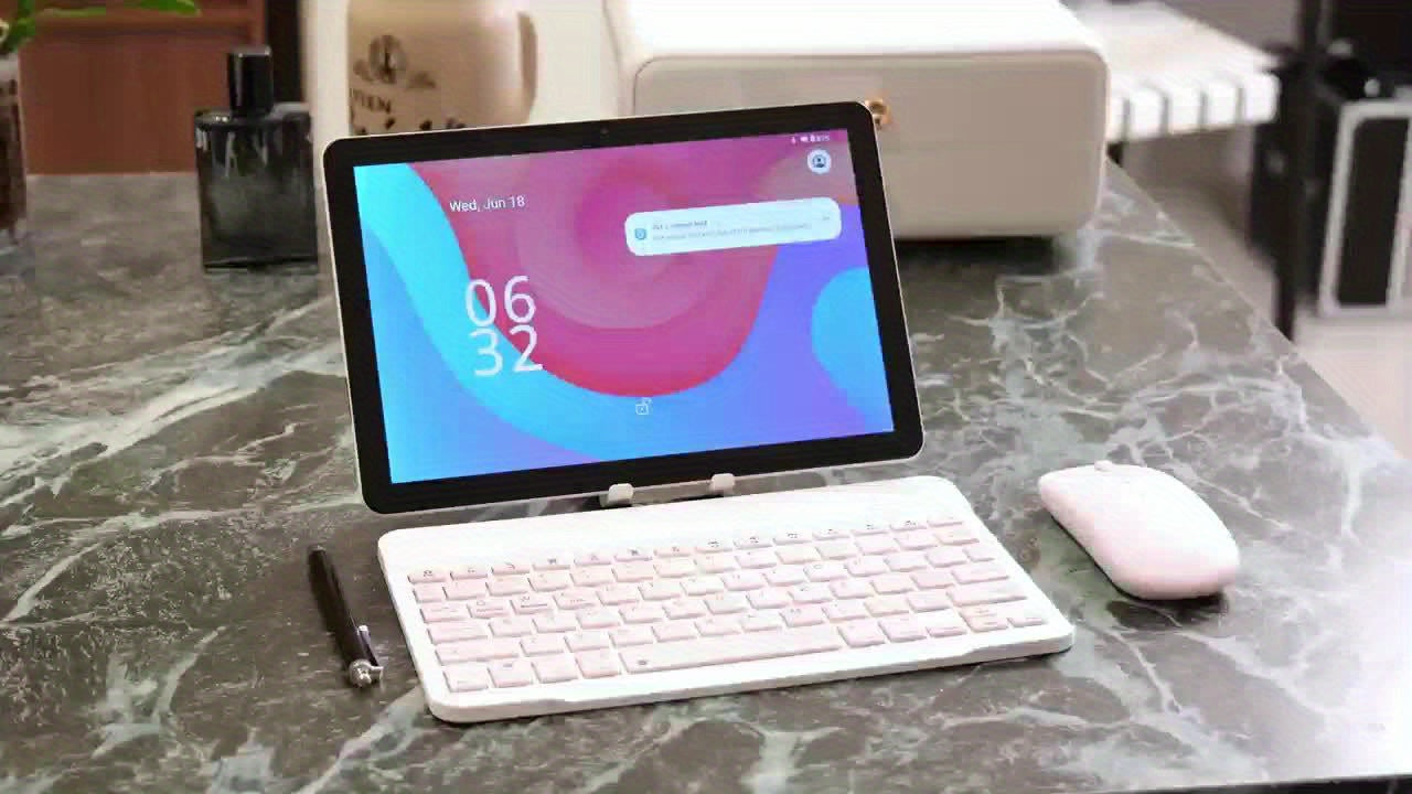 Android 14 Tablet, 10 Inch 8(3+5)GB RAM+32GB ROM/ 1TB Expandable Tableta PC, Octa-core Processor Computer, 1280 * 800 IPS Touch Screen, 2+2MP Dual Camera, WiFi, Tablet with Optional Keyboard, Mouse, Case, Stylus Without Electricity, Halloween Gifts