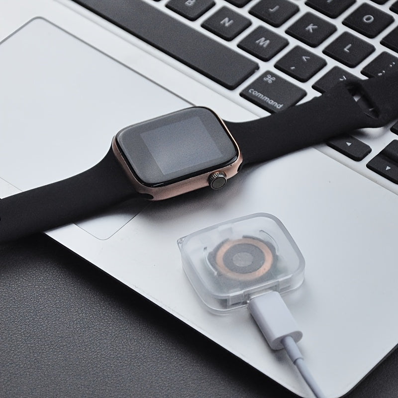 [Portable For Travel] A Smartwatch Charging Dock Suitable for Travel, a Smartwatch Charger, Compact and Portable, an Essential Item for Travel, with No Built-in Battery