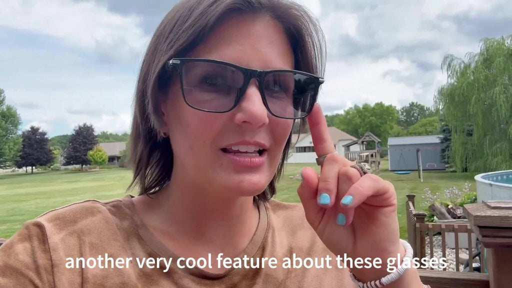 OICIIDO New AI Smart Glasses Support Real-time Translation for 160+ Languages And Video Translation. Equipped with Chat GPT System. Multifunctional Audio Glasses for Men And Women. Built-in Microphone And Speaker. HD Voice Calls And Hi-Fi Music