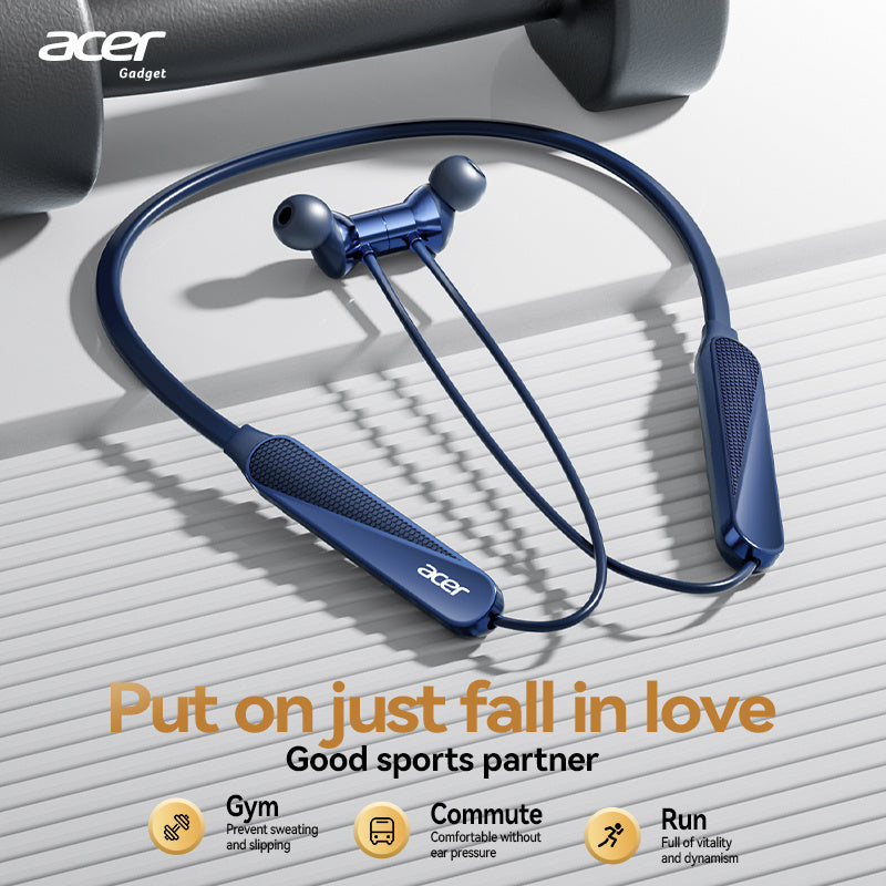 [Acer Genuine Product] True Wireless Stereo Earphones, Deep Bass Stereo Calling Noise Reduction, Extra-long Standby, Sports Running In-Ear, Low Latency Gaming Mode, Hi-Fi Sound, Lightweight Touchscreen Design, Comfortable Even After Prolonged