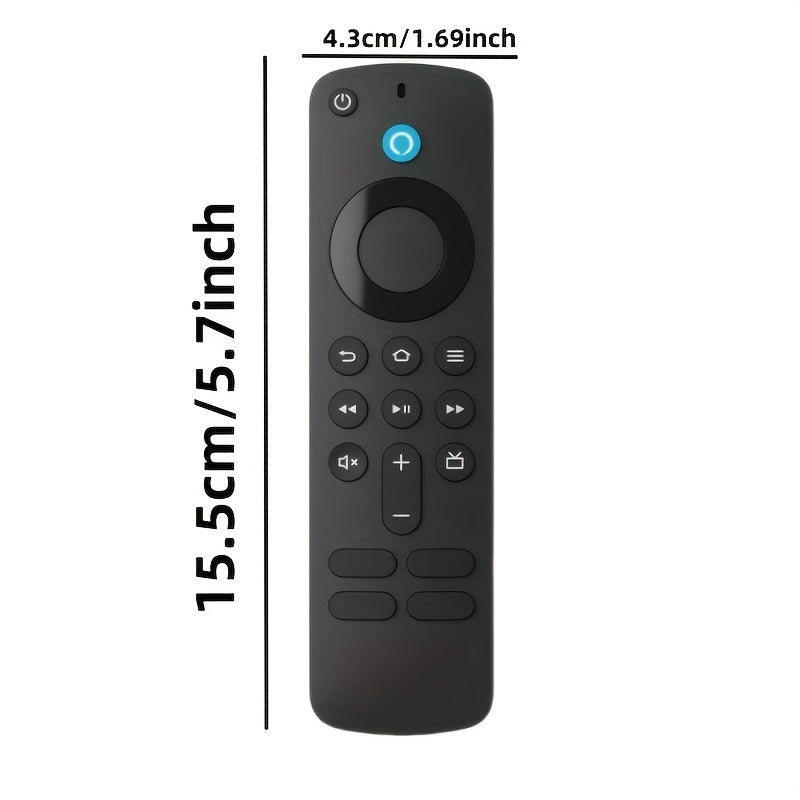[Alexa Voice Remote 6.0] 4K HD Portable Smart TV Stick Remote Control, Compatible with Fire TV, Universal for Smart Home, Small And Easy to Use, Backlit Buttons, Ergonomic Design, Suitable for Home, Outdoor And Office Use.