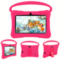 [Android Tablet] Veidoo 7-Inch Kids Tablet, 1GB RAM 16GB ROM / 2GB RAM + 32GB ROM, Eye-Protection Screen, WiFi, Dual Cameras, Educational Games, Parental Control App, Android Tablet With Drop-Proof Silicone Case (Pink)