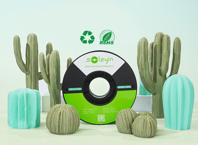 Creality SOLEYIN Ultra PLA Filament 1.75mm PLA 3D Printer Filament High Speed 30-600mm/s Dimensional Accuracy +/- 0.02mm, 1kg Spool (2.2lbs), Fit Most FDM 3D Printer