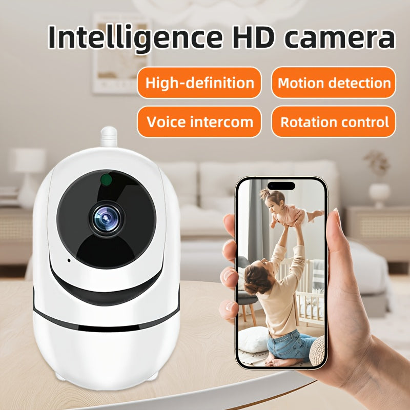 Advanced HD Camera: Enhance Your Home Security! Keep an Eye on Your Residence in High Definition to Protect Your Family. with Smart Features, It Serves As Your Trustworthy Companion for Clear, Real-Time Monitoring. Ideal for Overseeing Loved Ones