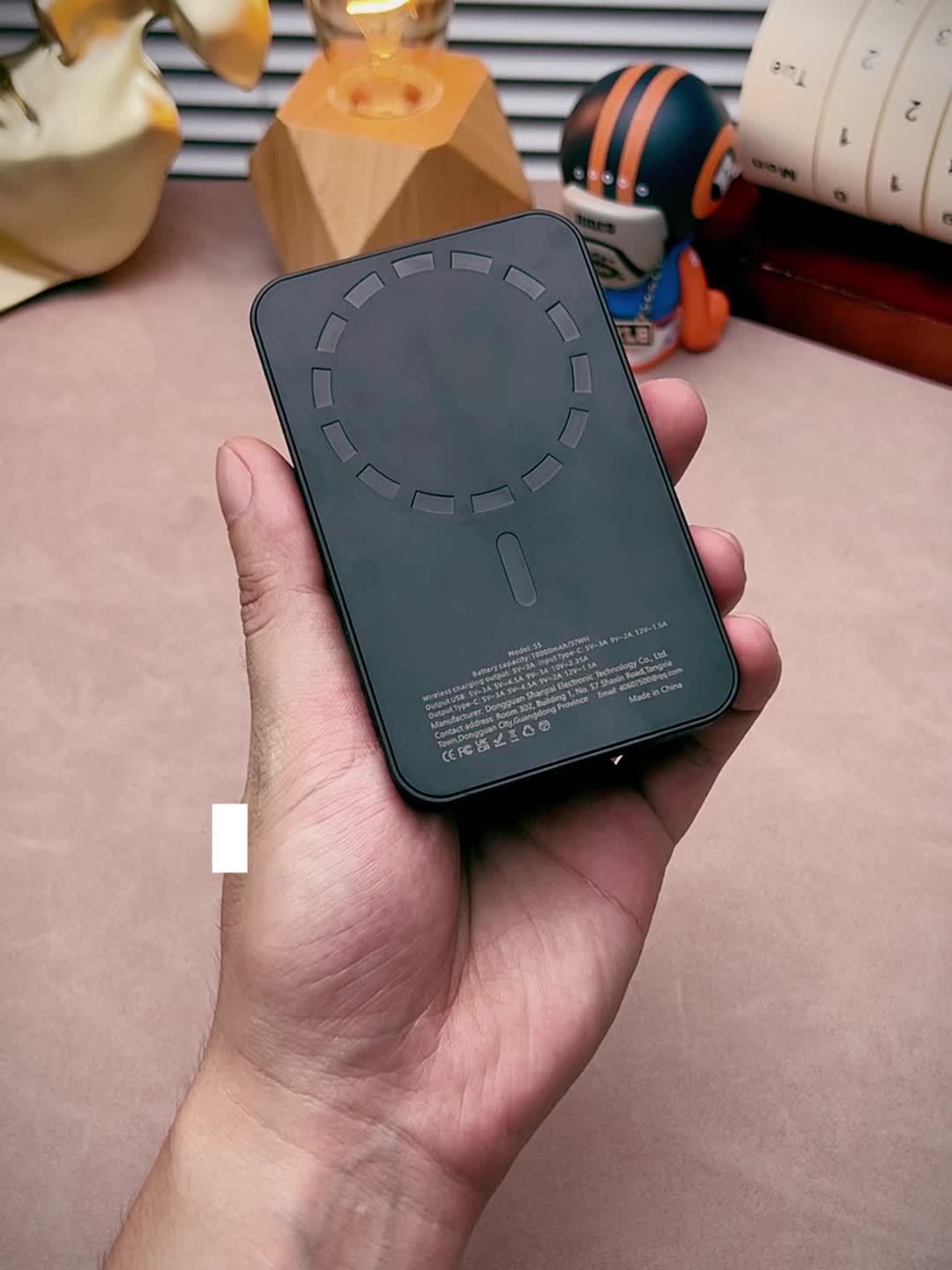 Magnetic Wireless Charging Power Bank, 6000/10000/150000mAh Battery Pack, 30W Fast Charging Power Bank, 15W Fast Wireless Charging, USB+C Port Dual Output External Battery Pack, for iPhone 17/16/15/14/13/12/11 Pro Max Air And Other Android Phones
