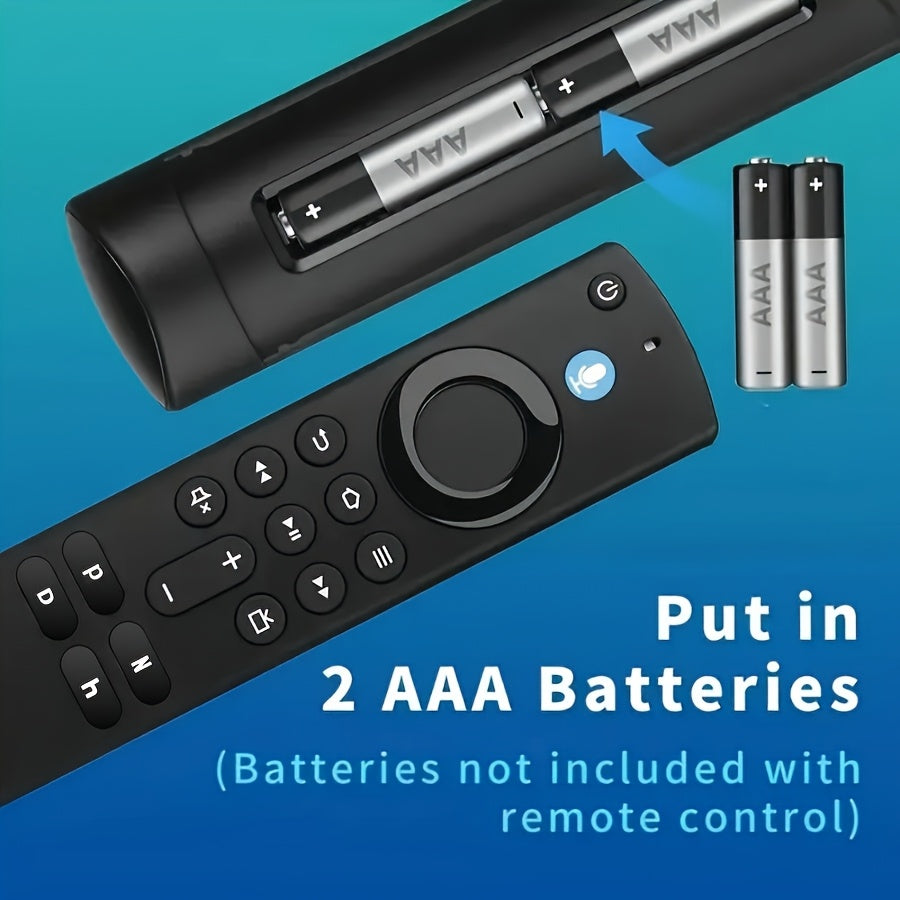 SUPERISE Voice Remote for Fire TV Stick/4K/Max/Lite/Cube (3rd-Gen) - Alexa Built-In, Wireless, Voice Search, Wireless Connectivity, Replacement Remote Compatible with Echo Show 15 & 2021 Models, Remote Voice Control | Easy Button Access | Smooth Button Su