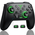 [Wireless Switch Controller] Switch Controller, Wireless Switch Controller Compatible with Switch Controller/ Switch Lite/ OLED, Wireless Switch Controllers Work with iOS/ Android/ PC with RGB Light, Programmable, TURBO & Wakeup