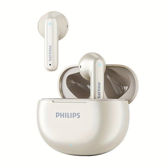 Philips SportPro True Wireless Earbuds with Charging Case - 20H Playtime, Wireless 5.4, Noise Cancelling Mic, Semi-Open Design, Type-C Charging, Ideal for Travel, Home, Office & Active Lifestyles