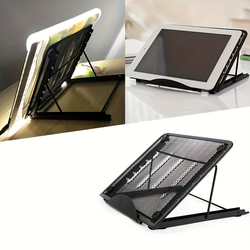 [Diamond Painting Kit] Professional Diamond Painting Kit - With Adjustable Metal Notebook Stand | 5pcs Folding Light Box System, Hexagonal Non-Slip Tablet Stand & Universal Tracking Station A3/A4 | Integrated Craft Workbench Additions