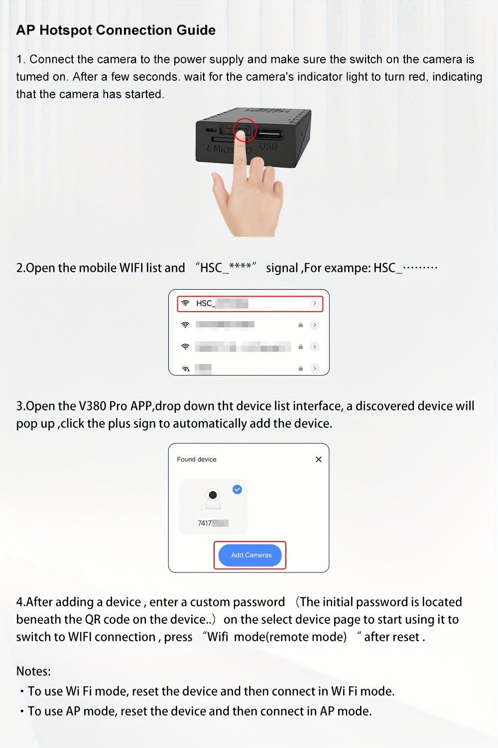 Full HD Mini Wireless Security Camera Night Vision Motion Detection Voice Recording Capability Built-In AP Hotspot No Internet Needed Easy Install Cloud Storage for Home Apartment Garage Porch Baby Pet Black Wireless Surveillance Camera