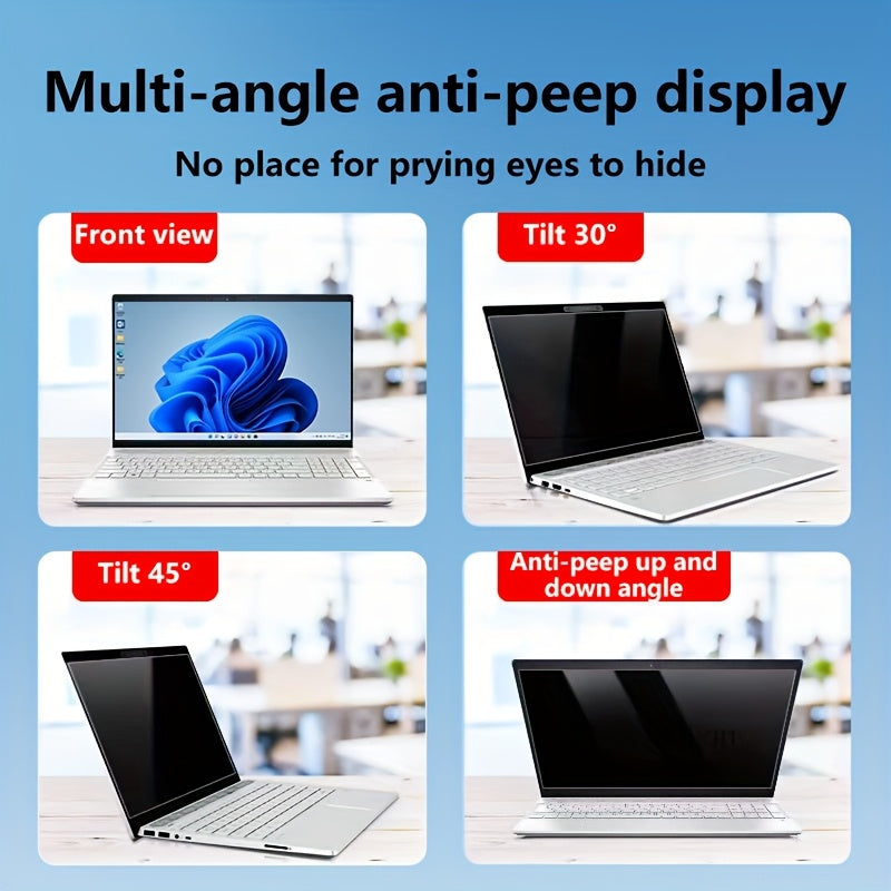 Privacy Screen Protector That Blocks Blue Light for Macbook Air 13.3" (2018-2021) And Pro 13.3" (2016-2022) - Reduces Glare, Alleviates Eye Strain, And Features a Multi-Layer Protective Film