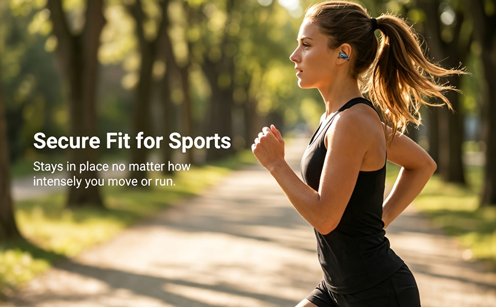 Truly Open Wireless Earphones (Wireless 5.4 TWS), Experience 360° Ambient Awareness & All-day Comfort, Secure Open-ear Fit For Sports/fitness, Advanced ENC Delivers Crystal-clear Calls, Intuitive Touch Control