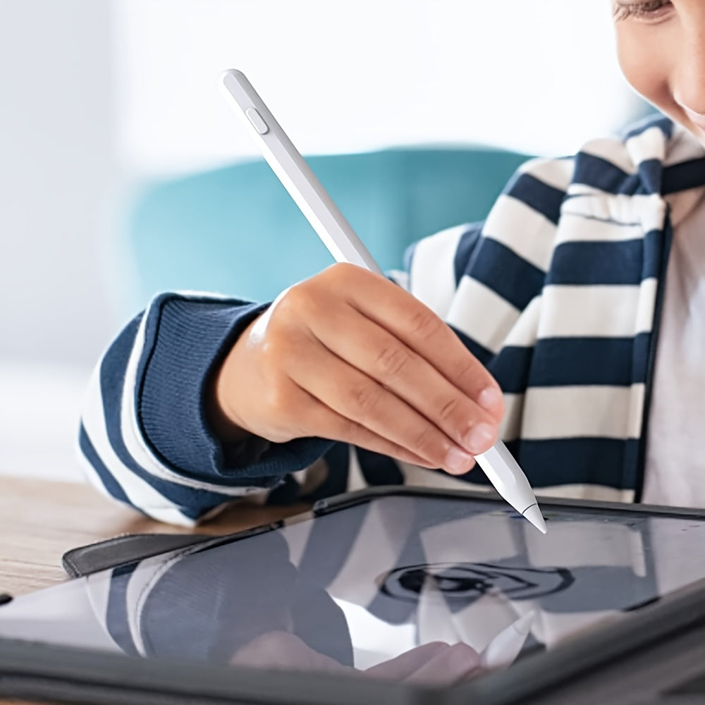 iPad Pencil 2nd Generation Stylus Pen Compatible for iPad Air 5/4/3, Mini 7/6/5, Pro 11"/12. 9"/13" Tablets with Magnetic Charging & USB, Stylus Pen with Palm Rejection, Compatible for iPad A16/10/9/8/7/6