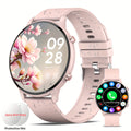 Smart Watch Gift for Women, 1.39-inch Full Touch Screen, Smart Call Watch with Answer and Make Call for iPhone and Android Phones, Message Push, Fitness Tracking Watch, Pedometer, Distance, Calories, 100+ Sports Modes, Sports Smart Bracelet, Weather, Stop