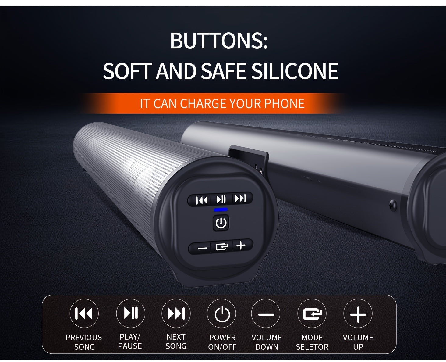 4D Surround Sound Speaker - Can Be Used Wirelessly Or with a Cable, Features a High-Quality Subwoofer, Designed for Parties with USB Plug And Play Capability, Ideal for Laptops, Home Theater Setups, Music Devices, And As Gifts for Birthdays