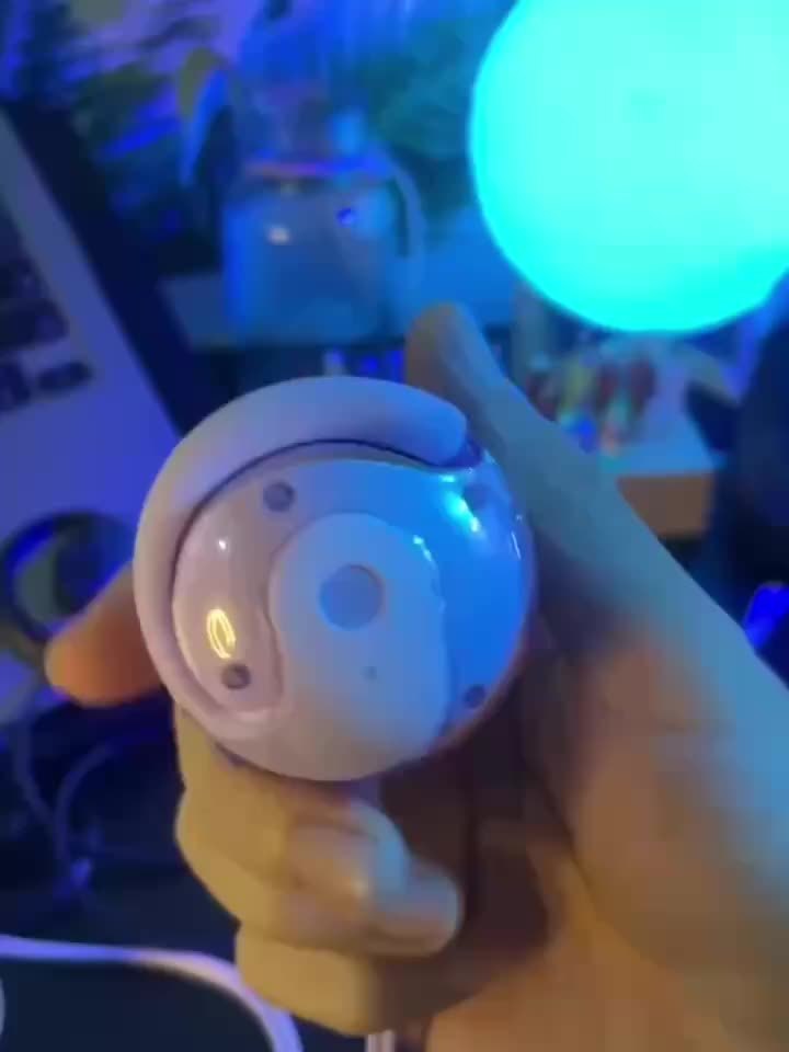 Translation Earphones Supporting Over 100 Languages, Small Coconut Ball Hanging TWS Wireless Earphones, Music Without Delay, Translation Earphones, Conference Recording Translation, Real-Time Voice Translation, Fast Charging, And Free Lanyard