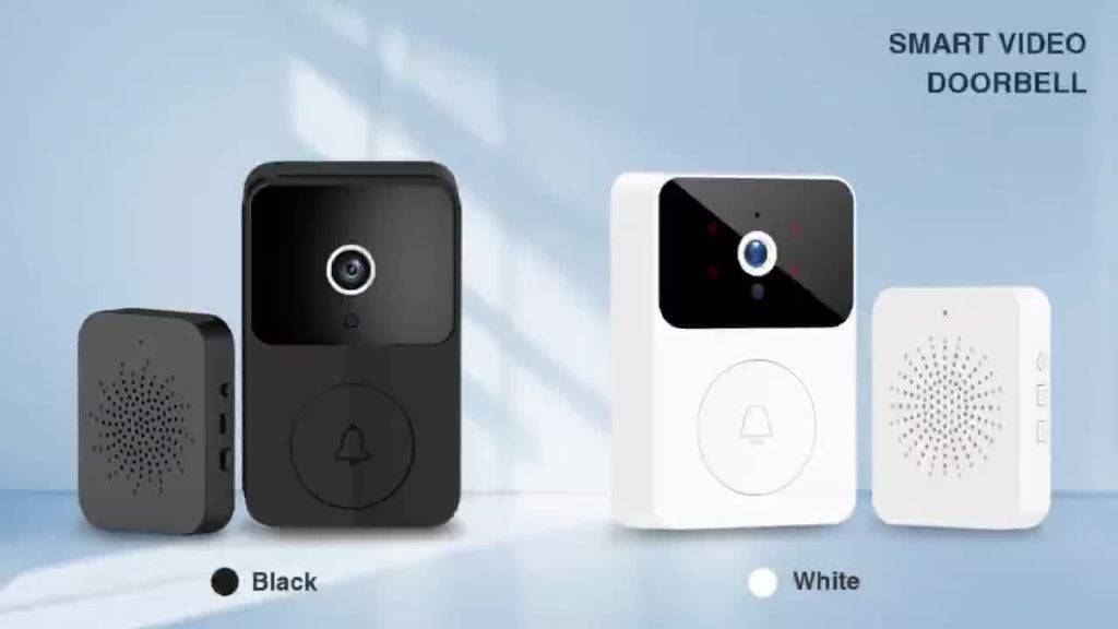 Halloween Special Offer!Wireless Doorbell Camera, Video Doorbell, Smart Doorbell Camera Wireless, HD Night Vision & Motion Alerts - Notification Push Mobile Remote View, Voice Change, Two-Way Audio, 2.4GHz WIFI, Rechargeable, Visual Doorbell, Photo