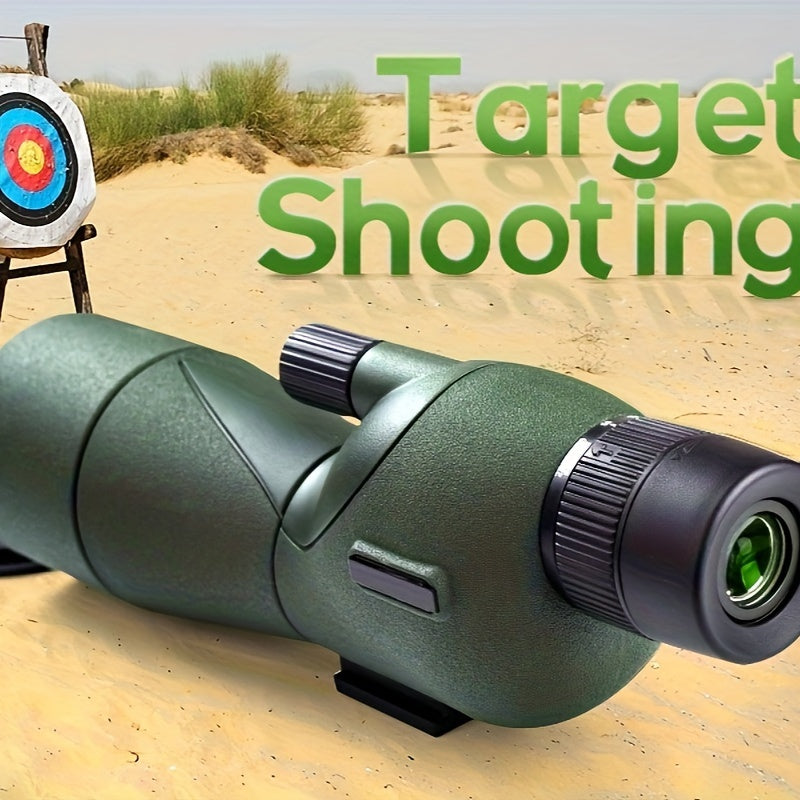 25-75x60 Spotting Scopes With Tripod Carrying Bag And Smartphone Adapter For Target Shooting Hunting Bird Watching Gifts For Dad