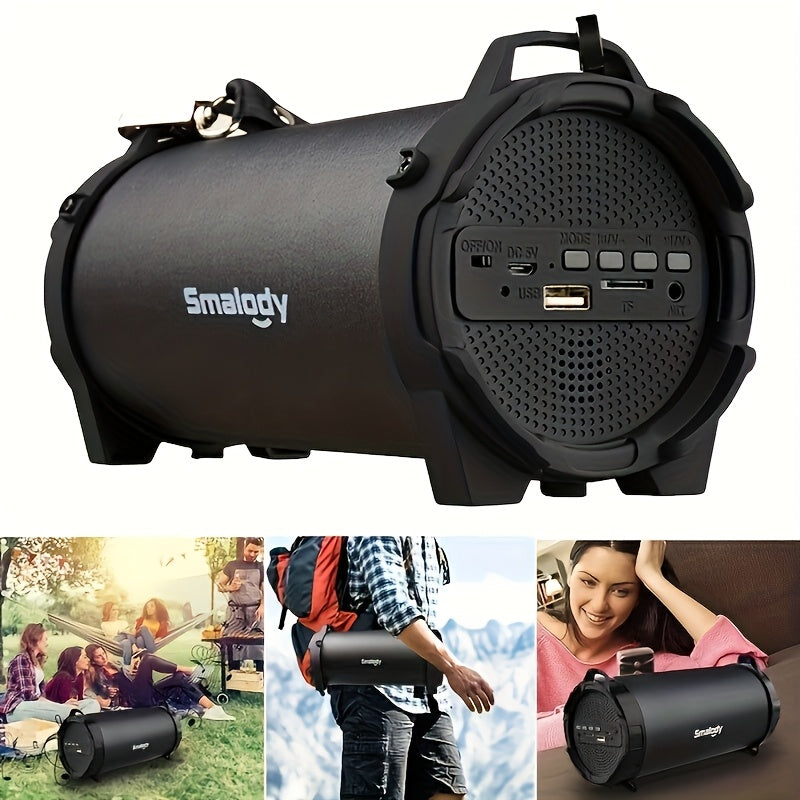 USB Rechargeable Portable Boombox with 3.5Mm Input Jack Boombox Speaker Large Outdoor Speaker Boombox USB Port Loud Stereo System for Home Outdoor Party