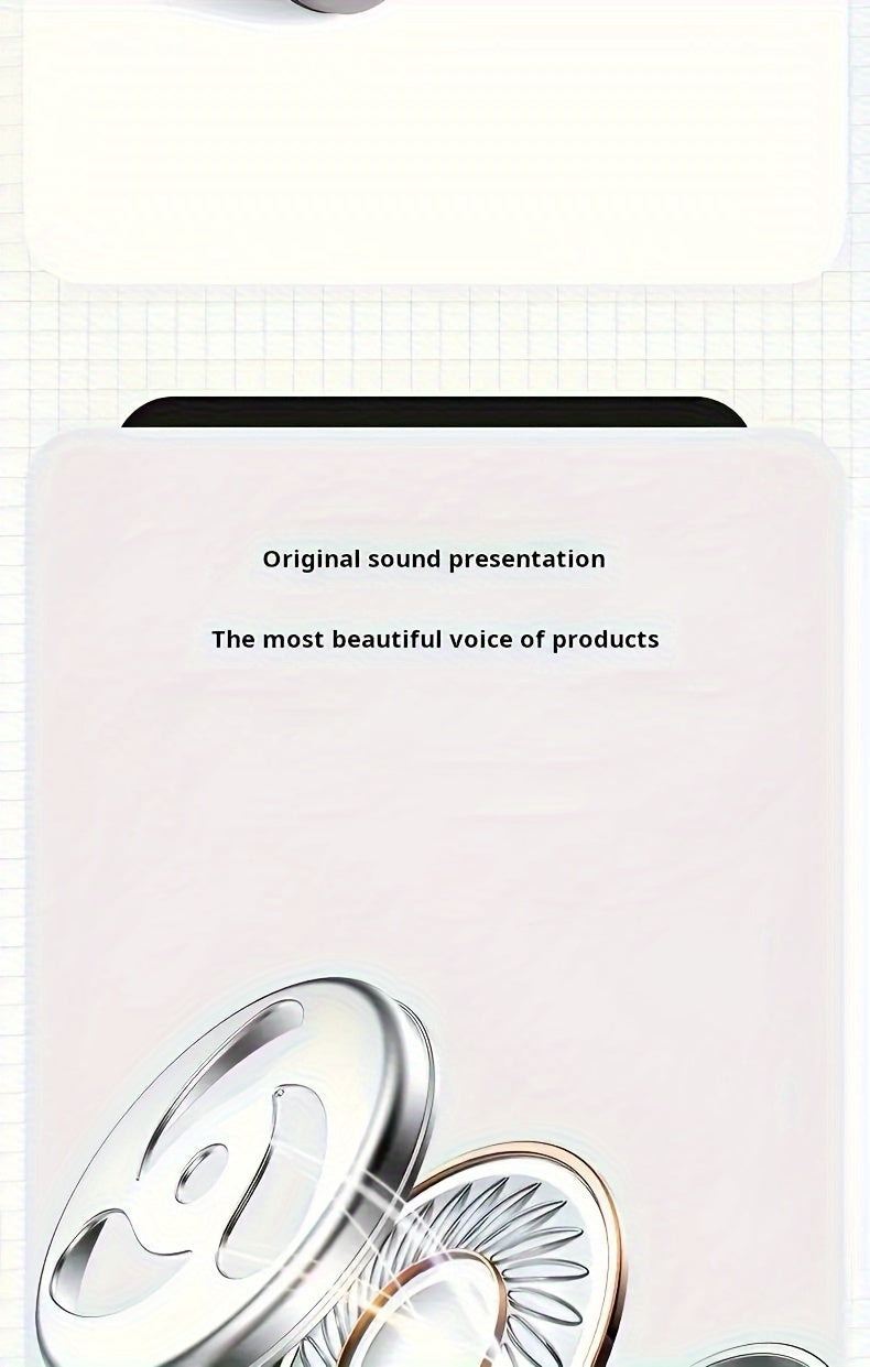 Wireless Noise Cancelling Headphones, Wireless Earbuds with Deep Bass, Lightweight Foldable Headphones with Built-in Microphone, for Work Laptops, Mobile Phones, On-head Gaming Headphones, Compatible with Android/iOS, Father's Day Mother's Day Gift
