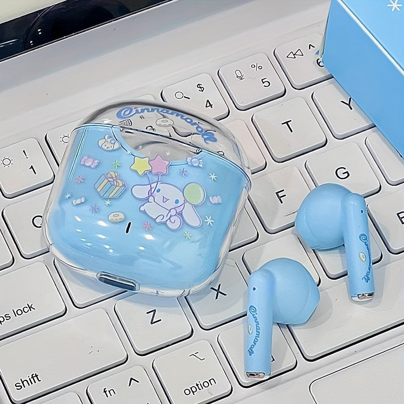 [Authorized] Wireless Headphones, Kuromi Pompompurin My Melody Melody, 5 Different Styles Available, Cute Design Gaming Earbuds Unique Style, Convenient for Smart Calls, Suitable for Daily Exercise And Outings, Learning Holiday Gifts
