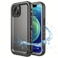 Phone Case - Underwater Protective Case for Iphone 14, 13, 11, 12, 15 Pro Max, SE2020, 2Nd SE2022, And 3Rd, Featuring a Built-In Screen Protector And a Transparent Back
