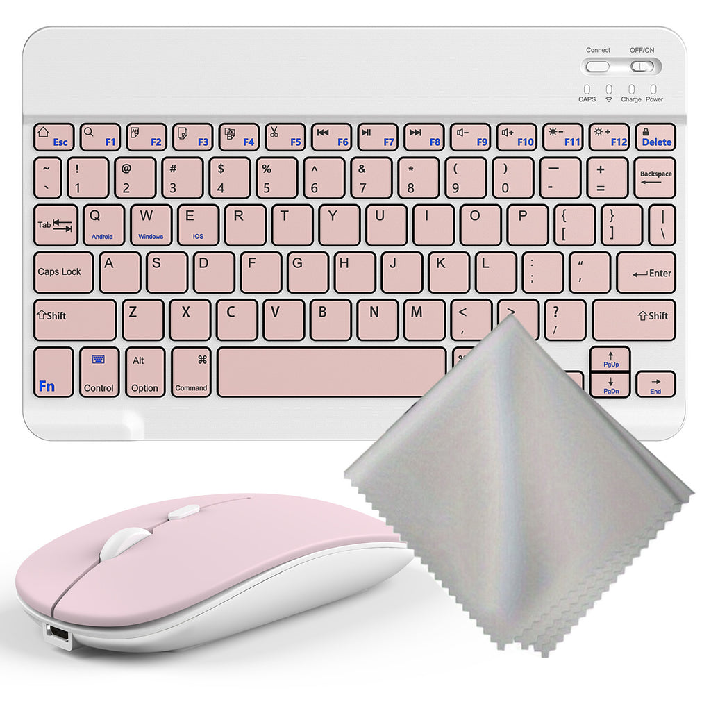 Get The Ultimate Gaming Experience with This Wireless Keyboard and Mouse Mouse Pad Combo /Wireless Keyboard and Mouse with Cleaning Cloth Combo
