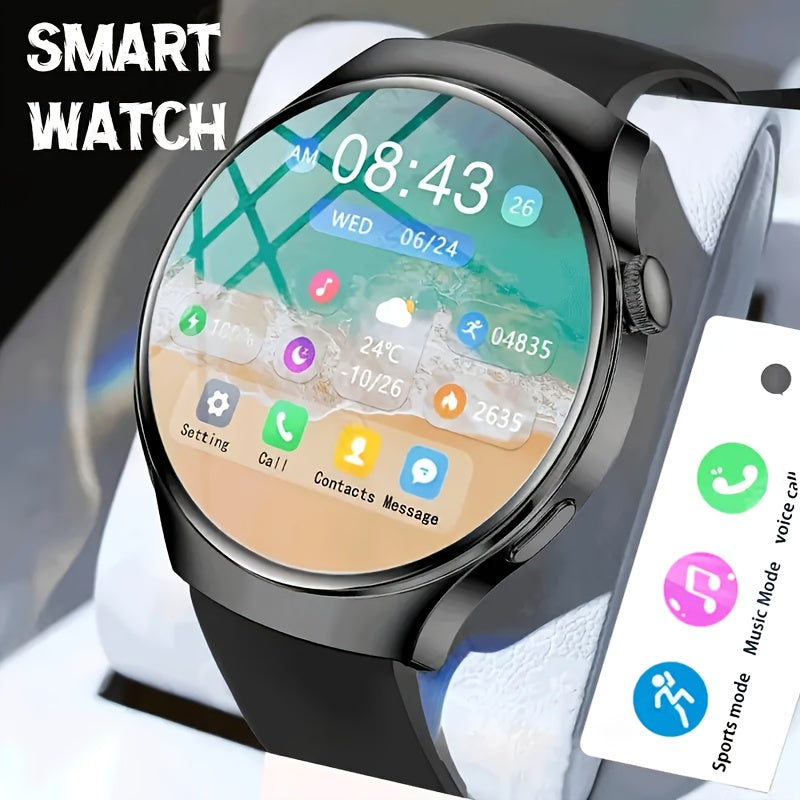 Valentine'S Day Gift - New - Unisex Smartwatch, Makes And Answers Calls, Provides Message Reminders, Tracks Steps, Calories, Exercise Time, Music, And Photo Controls. Perfect Gift For Men And Women, Ultra-smartwatch, High-quality Smartwatch For Men