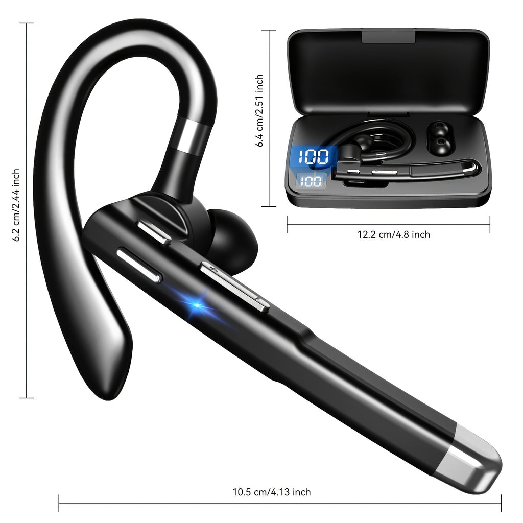 1pc Anime/Animals/Video Game Themed Wireless Earphones with ENC Noise Cancelling Microphone, Compatible with iOS & Android, Push Button Control, Semi-Open-Back Design, Type-C Charging, Rechargeable Lithium Polymer Battery, Ideal for Driving/Business/Offic