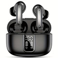 ANKRIYUL Wireless Stereo Earbuds, Sports Headphones Featuring ENC Noise Cancellation, Designed for Smartphones, Laptops, Tvs, Music, And Calls, Complete with a Charging Case.