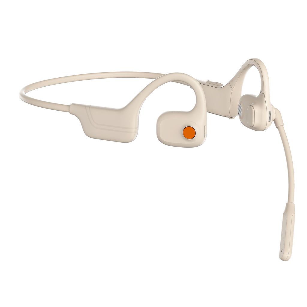 Open-air Conduction Earphones with Dual Microphones, Wireless Earphones with ENC Noise-canceling Microphones for Calls, Work, Driving, Online Meetings, Outdoor Cycling, 10-hour Playback Time, Business Earphones