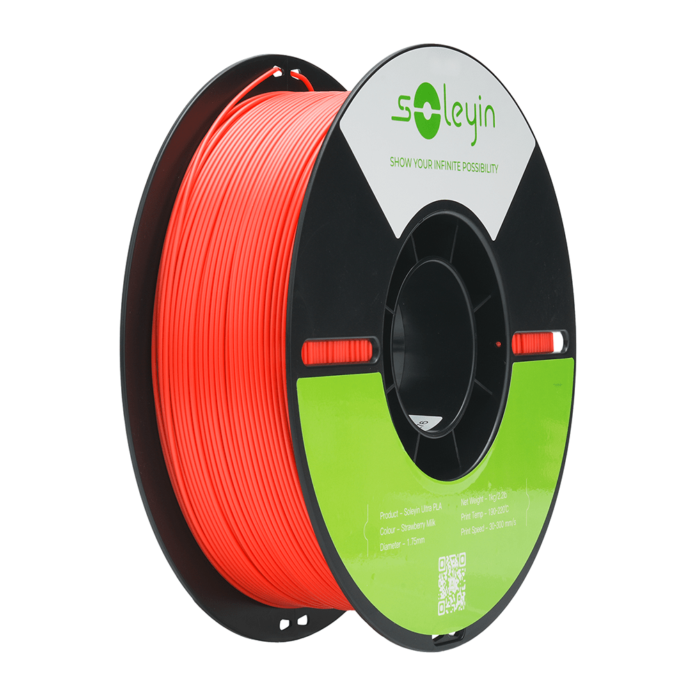 Creality SOLEYIN Ultra PLA Filament 1.75mm PLA 3D Printer Filament High Speed 30-600mm/s Dimensional Accuracy +/- 0.02mm, 1kg Spool (2.2lbs), Fit Most FDM 3D Printer