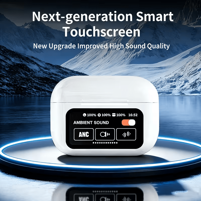 Wireless Earbuds, In Ear Earphones with Charging Case, Standard/Translation/Screen Models Are Available, High-Definition Calling, Long Battery Life, Compact And Lightweight, Ergonomically Designed, Comfortable to Wear, Suitable for Learning