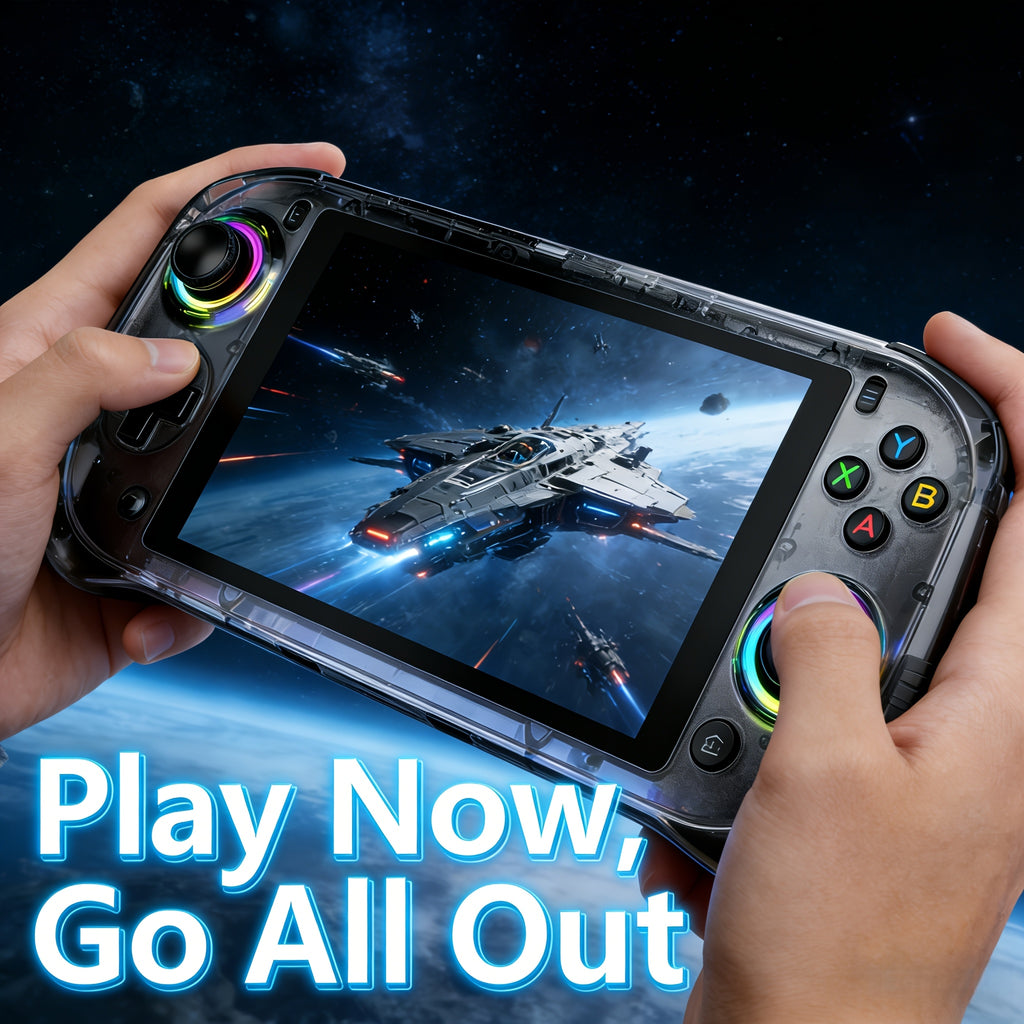 J55 Open-Source Handheld Console | 5.5-inch Online Global Multiplayer | 64GB Massive Storage | Ultra-Long Battery Life | Online Updates | High-End Portable Edition | Top 1 Popular Holiday Gift