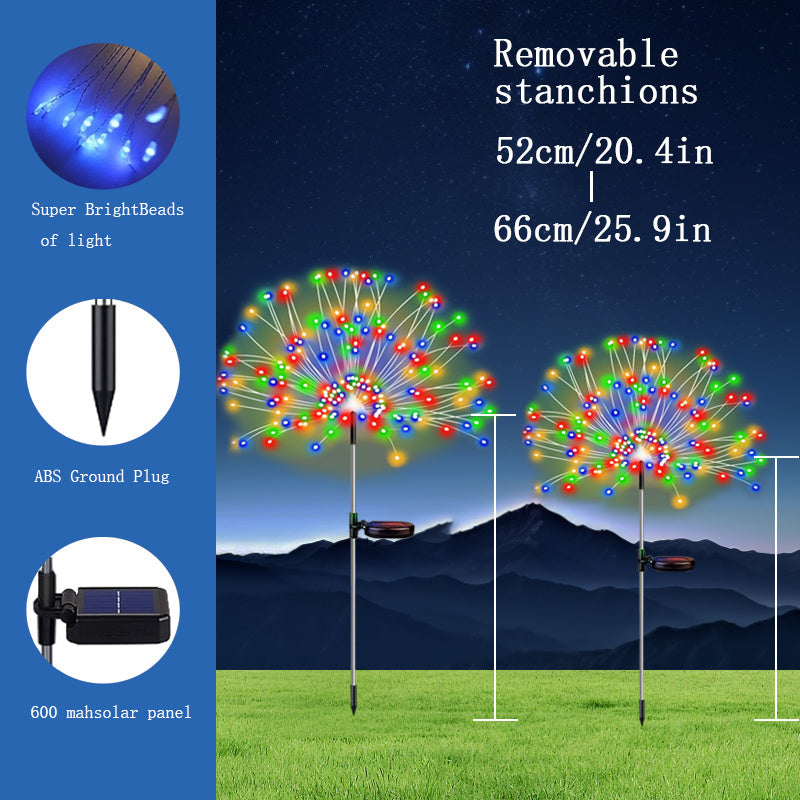 Solar Festival Garden Lights, Environmental Garden Lighting | High Efficiency Solar Smoke Lanterns, Solar Garden Lights, Suitable for Festival Outdoor Decoration