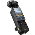 4K UHD Body Camera, with 32GB Card, Mini Video & Audio Pocket Cam, 1.9inch HD Camera, 2000mAh Long Battery Time, 16X Zoom, 180° Rotation for Outdoor Sport, Bike, Travel, Personal Civilians (Pocket Camera 2). Ideal Gift for Xmas